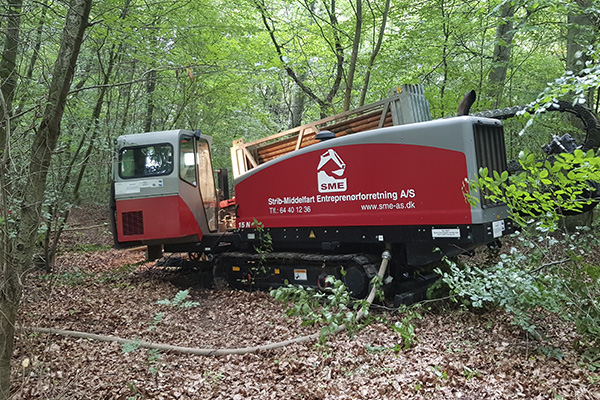 Entreprenør til no-dig i Middelfart, Kolding og omegn